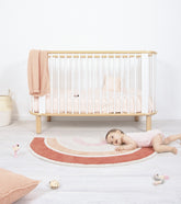 PARADISIO - Tapis enfant - Arc-en-ciel (orange)